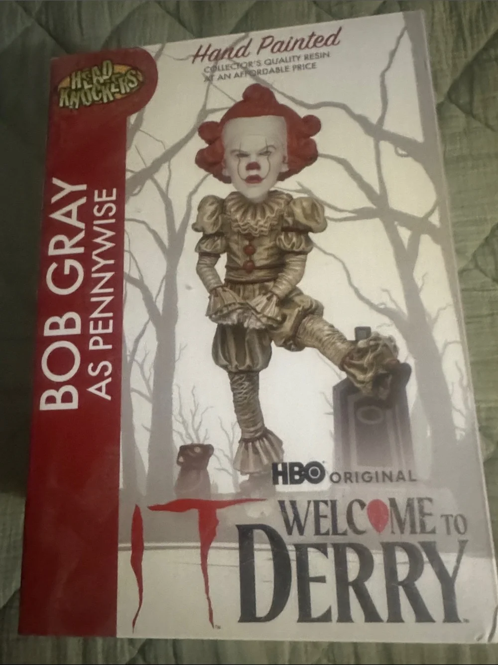 Funko Head Knockers Bob Gray Pennywise Kids Costume Accessory - Red/White
